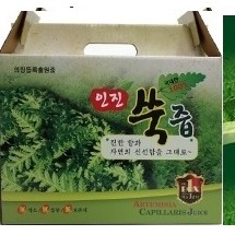 품절 인진쑥즙60팩(115ml)인진쑥